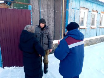 ​Рейд в д. Верхние Постоялые Дворы Октябрьского района