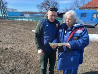 ​Совместный рейд на территории МО Бесединский сельсовет Курского района