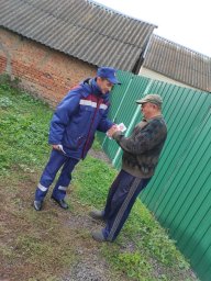 ​Профилактический рейд на территории Русановского сельсовета Фатежского района