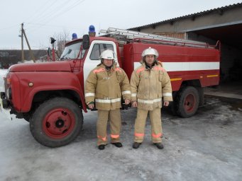 ​Проверка пожарной команды АО &laquo;Псёльское ХПП&raquo; Беловского района